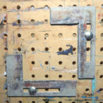 Brackets are adjustable both horizontally and vertically